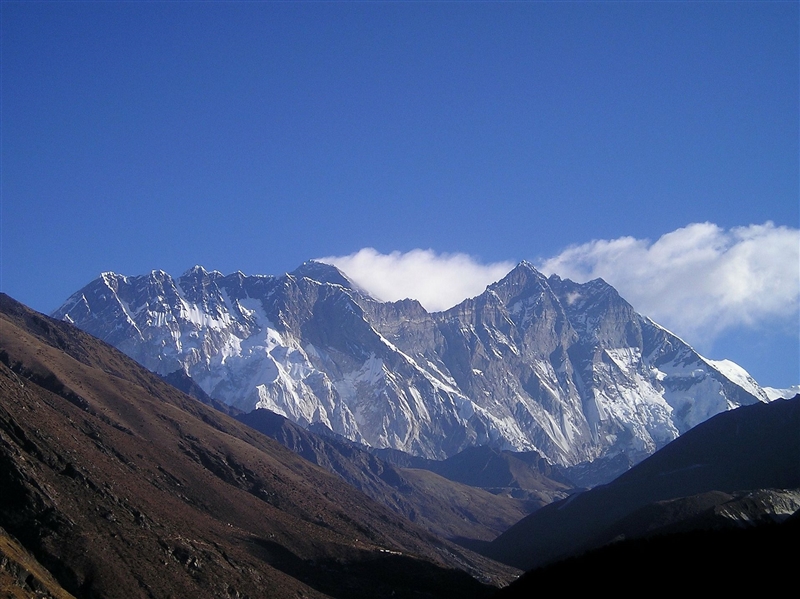 Peisaj din Muntii Himalaya, Nepal