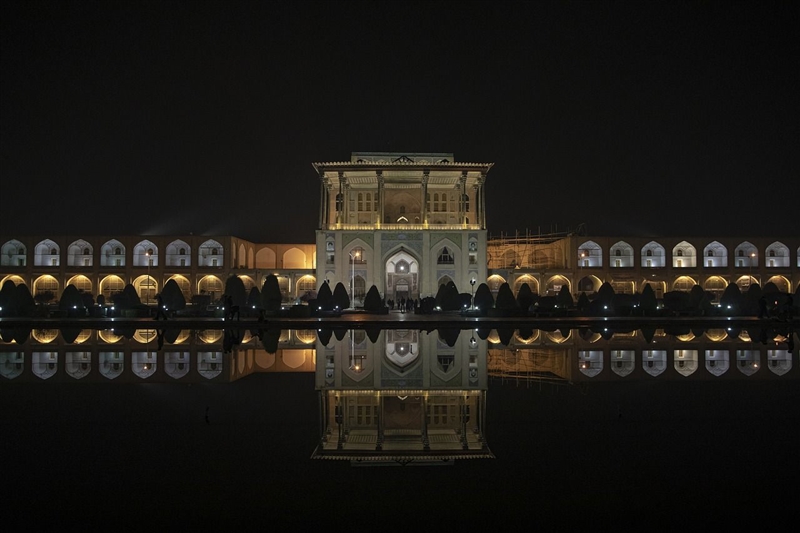 Palatul Ali Qapu din Isfahan, Iran