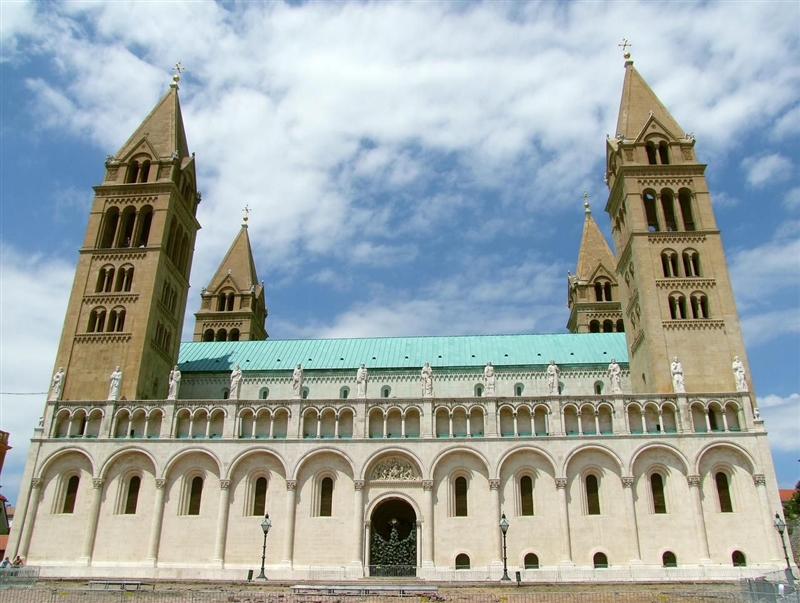 Catedrala din orasul Pecs, Ungaria