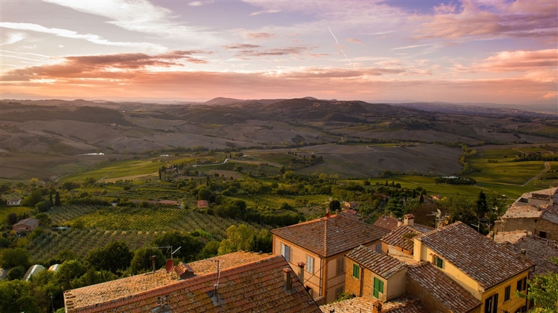 Imagine din Toscana, una din cele mai pitoresti regiuni ale Italiei