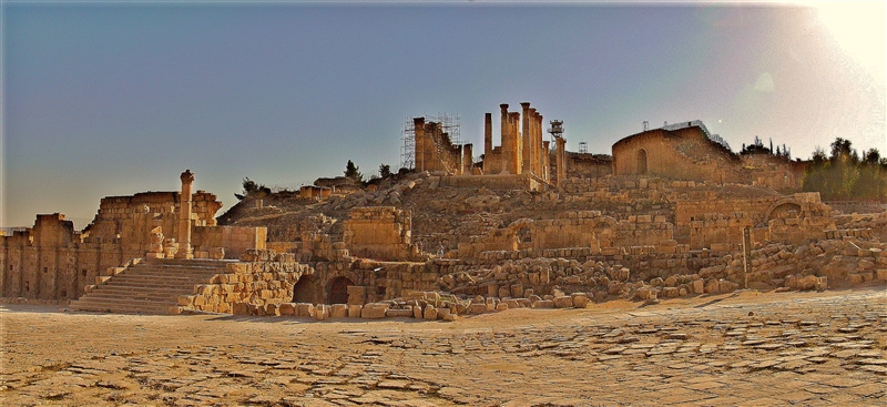 Ruine antice in Iordania