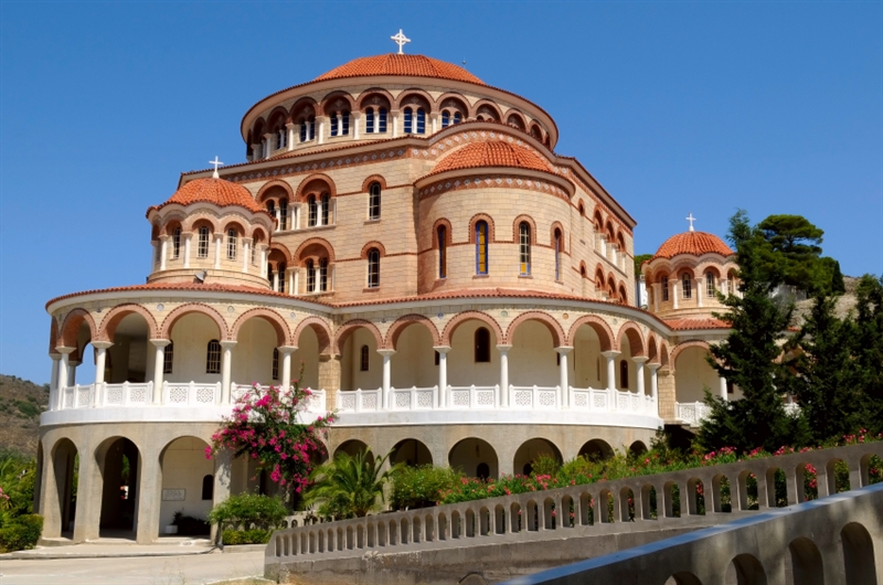 Manastirea Sf. Nectarie din insula Eghina, Grecia