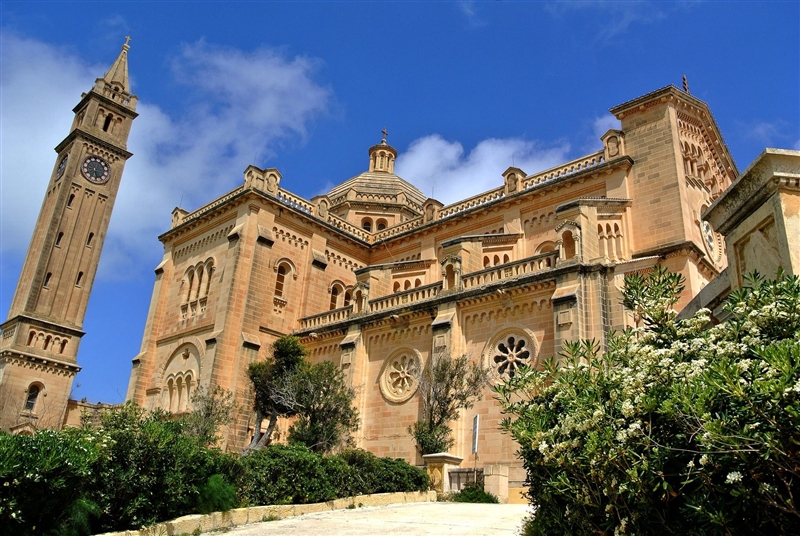 Biserica Ta'Pinu, insula Gozo, arhipelagul maltez